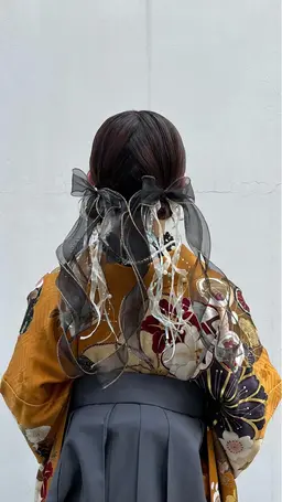 浴衣着付け➕ヘアセット🎀