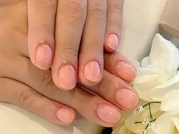 【メンズネイル】ワンカラー（付替オフなし）ドライケア＋ジェル＋角質ケア＋保湿ケア