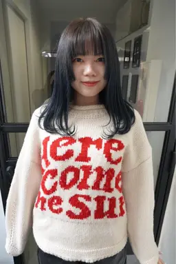 【隙間時間に🌟】似合わせ前髪カット