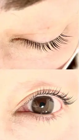 パリジェンヌラッシュリフト★ブラックケラチントリートメント＆アイシャンプー付き