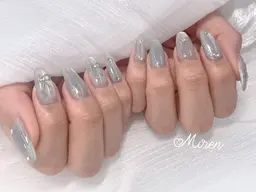 【シンプル持ち込みアート】デザイン3.4本まで or 【トレンドデザインコース】初回オフ無料