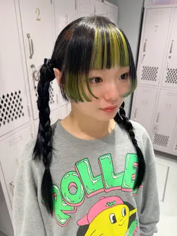 ✨ブリーチあり➕ポイントデザインカラー🌈