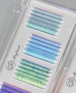 人気💗💗💗カラーフラットラッシュ目尻🌟付け放題20分（40～50本）写真カラーのみ