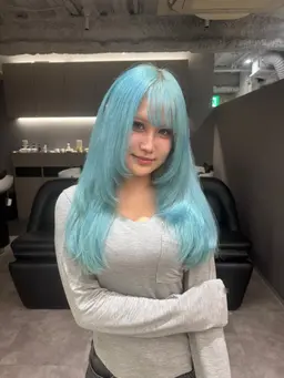 ⭐️ハイトーンはこのメニュー⭐️2ブリーチ+カラー+トリートメント💖