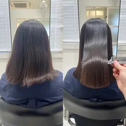 【ご新規様限定💕】美髪縮毛矯正(酸性ストレート)+プレミアムケアトリートメント