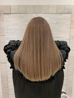 【ケアブリーチ使用】うる艶ダブルカラー☆【ダメージレス◎】¥14000