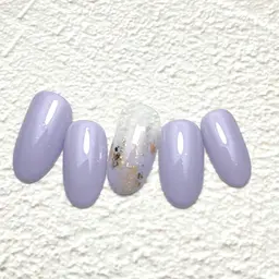 【選べるカラー】シンプルネイル+2本アート【初回オフ無料】