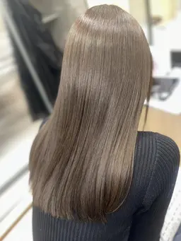 【極艶コース】似合わせカット💇＋髪質改善カラー🎨＋Aujuaトリートメント🚿