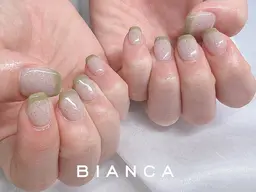 【オフ無し】ハンド🙌🏻王道フレンチネイル👑川口/パラジェル変更可