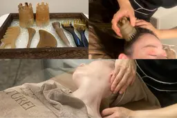 頭痛、眼精疲労【ヘッドスパ+天然牛角カッサ+肩首リンパ45分】8800→¥7800円