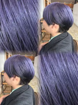 ✨2名様限定価格✨🦋🌧ブリーチで作る寒色カラー🦋🌧