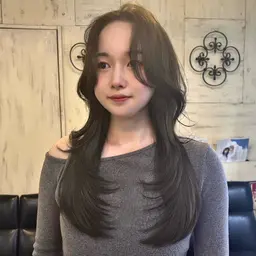 【人気No.1🧚🏻💞】似合わせカット➕カラー➕Aujuaトリートメント  【立川/レイヤー/髪質改善/韓国】