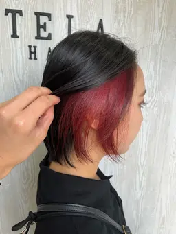 【✨いつものスタイルに飽き方✨】カット+カラー+インナーカラー(ケアブリーチ)+3ステップTR¥12900→9900