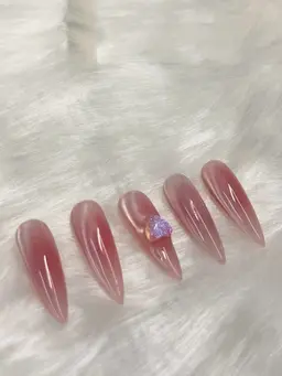 【チークネイル】¥4000