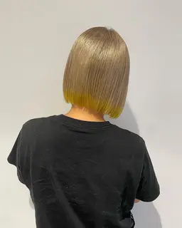 ブリーチリタッチ(3cm以内)＋ワンカラー🎀🤍