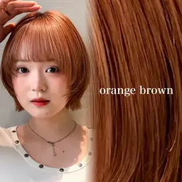 【🌼土日限定🌼】カット+透明感カラー+トリートメント✨(口コミ→Refaブラシ、ナノスチーム)