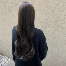 カット＋𓊆ブリーチなしダブルカラー𓊇＋Aujuaトリートメント