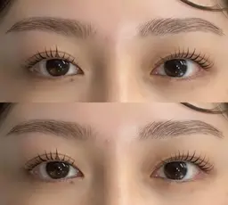 パリジェンヌor次世代まつ毛パーマ+眉毛Wax脱毛