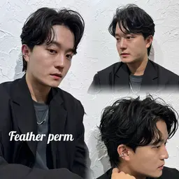 ✨🫧メンズカット・ニュアンスパーマ🫧✨#ナチュラルパーマ#毛流れパーマ#スパイラル#フェザーパーマ