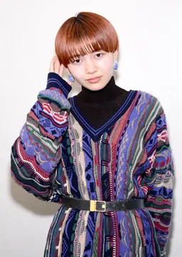 カット🫧ケアブリーチダブルカラー🍊トリートメント✨