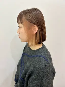 【 インナーカラー + ケアカラー 】