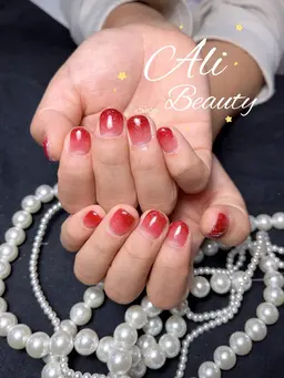 ハンド{厚み出し無料}ワンカラーorラメグラ💅ジェルネイル当店オフ込　他店オフ+550円