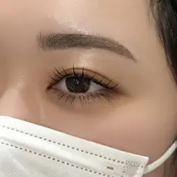 🩶平行ストレート眉毛×ラッシュリフト🩶