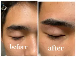 【ミニモ限定】🎉全員対象🎉メンズアイブロウ#眉毛#眉カット#アイブロウ