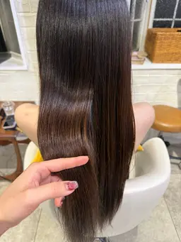 ノンダメージ縮毛矯正💖