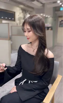 カット＋カラー＋髪質改善トリートメント＋巻き髪