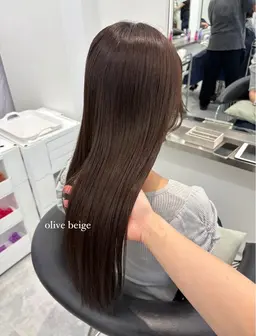 透明感ワンカラー➕髪質改善トリートメント✨