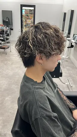 🔵メンズカット✖︎ダブルカラー✖︎トリートメント🔵