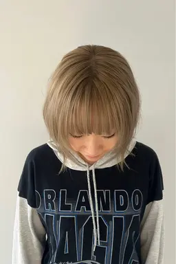 《 根本3cm以内のリタッチの方限定 》 ▷▷ケアブリーチリタッチ+オンカラー