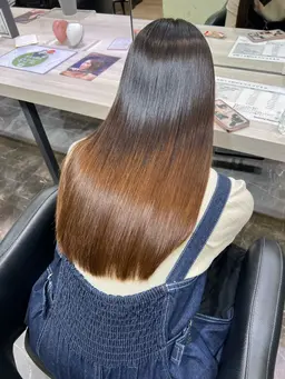 🫧カット+髪質改善ストレート🫧