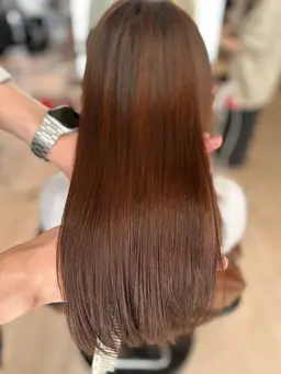 【1名様限定】くせ毛対策・髪質改善🫧コスメストレート🌿