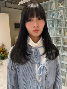 【⭐️ミニモ限定⭐️】カット +カラー＋超音波アイロン艶髪トリートメント(ボブ、ショートNG×)