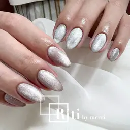 🤍研修モデル募集🤍マグネットorオーロラミラーネイル（オフなし）