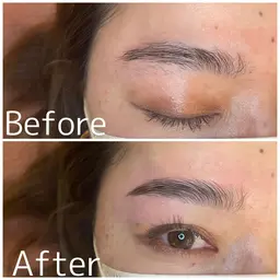 ハリウッドブロウリフトフルコース(毛流れ矯正＋眉周りワックス脱毛＋お仕上げメイク)
