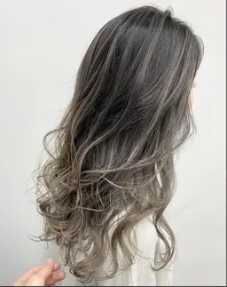 カット+ケアブリーチ+バレイヤージュ