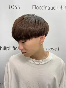 【🐬メンズカットモデル🐬】大人気マッシュカット☆*:.。.