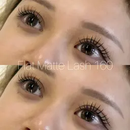 【ｱｲｼｬﾝﾌﾟｰ付き☁️】フラットマットラッシュ120本🎀🤍