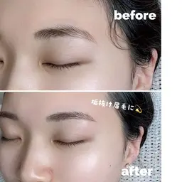 minimo限定直前🈹【現金決済のみ】美眉スタイリング(眉毛ワックス)+メイク仕上げ