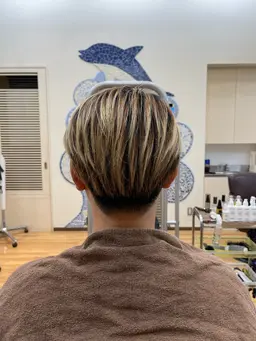 メンズカット（マッシュ風、ツーブロマッシュ）