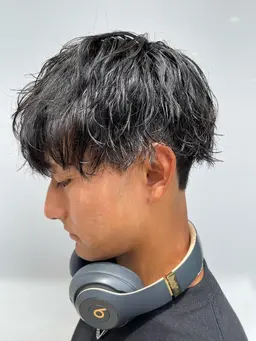 💎【ボリューム抑えたい方必見】メンズカット＋ダウンパーマ