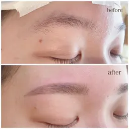 【色素薄めの眉に♡】眉スタイリングワックス脱毛+カラー+パックつき♪メンズさんもOK☆