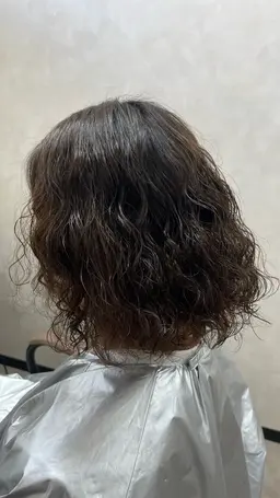 カット+メンズパーマ