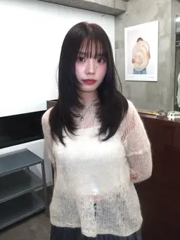 【実習、就活応援✨️】黒染めを使わない トーンダウンワンカラー🌑 + 4stepトリートメント  ￥8,000