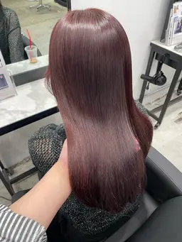 【pia】【26歳以下限定】艶髪縮毛矯正×似合わせカット×透明感カラー(ワンカラー)🥣🎀