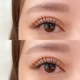 ご新規様限定OPEN記念価格【オフ・コーティング込み】フラットラッシュ100本 +500円でブラウン変更可能