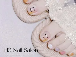 ★FOOT ワンカラー+ 親指デザイン(左右１本 合計２本)